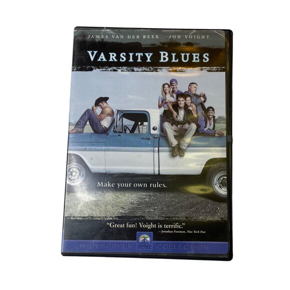 Varsity Blues Comedy Drama DVD 1999 R u  James Van Der Beek Jon Voight Paul Walk - Picture 1 of 2